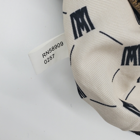 Antonio Melini Black Stachel with Gold Hardware and Three Compartment - Picture 15 of 16